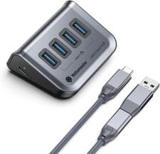 Image of Yottamaster 4 Ports USB-C Hub Type C USB 3.2 GEN2 For PC Macbook Laptop 10Gbps