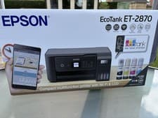 Image of Epson EcoTank ET-2870 Colour Inkjet All-In-One Printer - Black