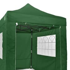 Image of All Seasons Gazebos 3mx2m Heavy Duty Waterproof Pop up Gazebo 4 Side Walls