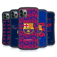 Image of OFFICIAL FC BARCELONA GRAPHICS HYBRID CASE FOR APPLE iPHONES PHONES