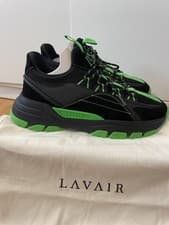 Image of 👉 Lavair Creator EVO Mens Trainers Black Green UK 6 Brand New Box
