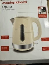 Image of Morphy Richards 102784 Equip Jug Kettle - Cream