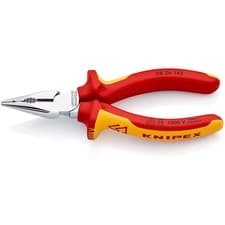 Image of Knipex VDE Needle Nose Combination Pliers 145mm