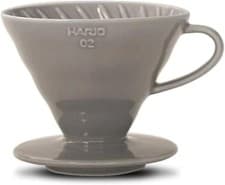 Image of Hario V60 Ceramic Coffee Dripper Grey - Size 02