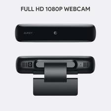 Image of Aukey Full HD Webcam PC-W1 1080p USB Desktop Laptop Live Streaming Camera