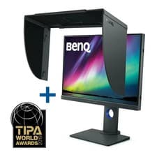 Image of BenQ SW240 24″ HD AdobeRGB Monitor (with Shading Hood)
