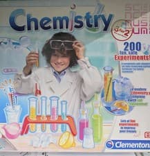 Image of 096. Clementoni Chemistry Kit, 200 fun and safe experiments 10+