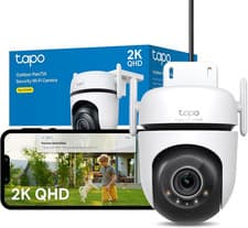 Image of Tapo C520WS Tilt 2K 4MP Wifi Outdoor 360° Vision Motion Tracking Security Camera