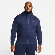 Image of NIKE SPORTSWEAR CLUB FLEECE FULL ZIP HOODIE RRP £70