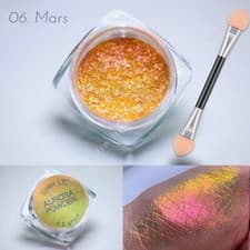 Image of Eyeshadow Makeup Loose Powder Iridescent Unicorn Aurora Highlighter