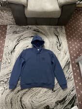 Image of Adidas Originals Trefoil Hoodie Blue BNWT Size Small Men’s Long Sleeves KU7669