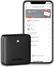 Image of SwitchBot Hub Mini Smart Home Hub Black Universal IR Remote for TV AC Alexa