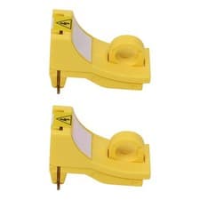 Image of 2 Pcs Miniature Circuit Breaker Lockout High Mechanical Strength Nylon Pin O FIS
