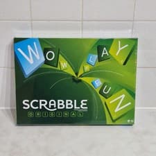 Image of Scrabble Original New & Sealed 20l7 Board Game Mattel Y9592