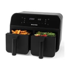 Image of Salter EK4750BLK Dual Basket Air Fryer