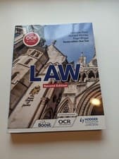 Image of OCR A Level Law Second Edition