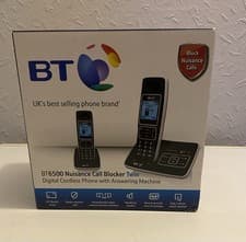 Image of BT 6500 Twin Digital Cordless Phone with Answer Machine & Nuisance Call Blockin