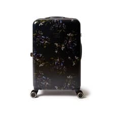 Image of Ted Baker Midnight Bloom Medium Suitcase 4 Wheel Luggage Travel Floral 77L