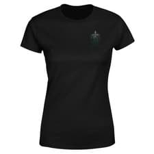 Image of Harry Potter Ombré Slytherin Sigil Women's T-Shirt - Black