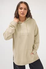 Image of Yours Curve Women's Plus Size 'Palm Springs' Slogan Hoodie
