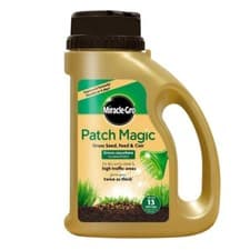 Image of Miracle-Gro Patch Magic Grass Seed Feed Coir Lawn Patching Jug 13m2 1kg