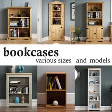 Image of 2 3 4 5 Tier Wooden Cube Bookcase Cabinet DVD Rack Shelving Display Storage