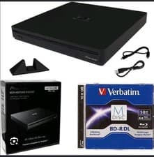 Image of Pioneer BDR-XS-07UHD Slim BD/DVD/CD Writer Makemmkv 4k UHD Libredrive Friendly
