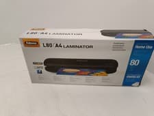 Image of Fellowes L80 A4 Home Laminator - Black