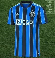 Image of Ajax Away Shirt - Official Adidas Youth Football Jersey - Black Friday Sale