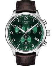 Image of Tissot Chrono XL Classic Blue Dial Leather Strap Men's Watch T116.617.16.092.00
