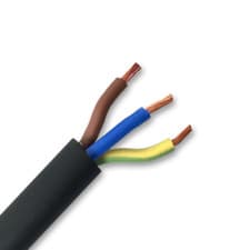 Image of HO7RNF Tough Rubber Cable 3 core, 1.5mm, 2.5mm, 4.0mm, 6.0mm