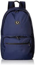 Image of BNWT FRED PERRY AUTHENTIC MEN'S TONAL MINI CHECK BACKPACK, BLACK, L3234/102