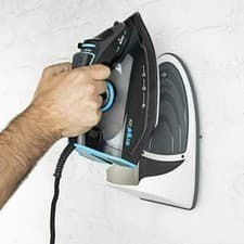 Image of Minky SureGrip Iron Holder Strong & Secure With Safety Strap Door or Wall Mount