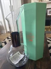 Image of Tom Dixon Tank Jug Mouth-Blown Clear Glass & Copper 35cm Carafe Boxed