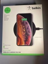 Image of Belkin Wireless Charging Pad Qi 10W Charger - BOOST UP - Fast Charging