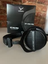 Image of beyerdynamic headphones DT990 Pro Wired Over the Ear Headphones - Black (713368)