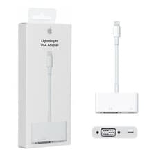 Image of Apple Lightning to VGA Adapter MD825ZM/A Supports Up To 1080p HD