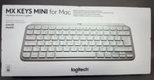 Image of Logitech MX Keys Mini for Mac Wireless Keyboard - Pale Grey
