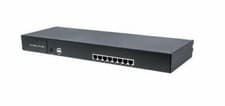 Image of Intellinet Modular 8-Port KVM Switch with Cat5/VGA Interface NEW OVP