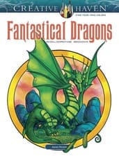 Image of Creative Haven Fantastical Dragons Coloring Book by Aaron Pocock PAPERBACK