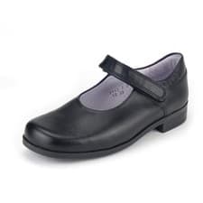 Image of Startrite Samba Girls Black School Shoe