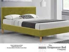 Image of Sale - Paris Upholstered Bed Frame Esupasaver Quality Beds Made in UK All Sizes