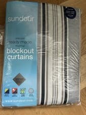 Image of Sundour One Pair Ready Made Thermal Blackout Curtains