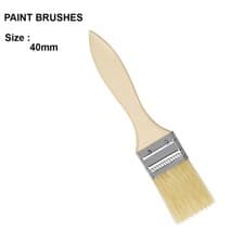 Image of Disposable Paint Brushes Choice of 6 Sizes of Disposable Paint Brush Silverline