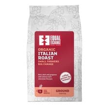 Image of Equal Exchange Organic & Fair Trade Italian Ground Coffee 200g - 2 Pack