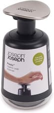 Image of Joseph Joseph Presto Hygienic Bathroom Soap Pump Dispenser, Refillable – Grey/ S