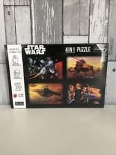 Image of Star Wars Puzzle ( 4 In 1) - New And Sealed