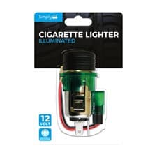 Image of Universal 12V Illuminated Car Cigarette Lighter Socket AM291 Simply Auto