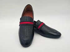 Image of Men PelleVero Italy Genuine full grain Leather Shoes Loafers all sizes available