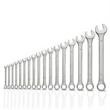Image of COMBINATION SPANNER METRIC 6mm - 32mm POLISHED CHROME VANADIUM PREMIUM